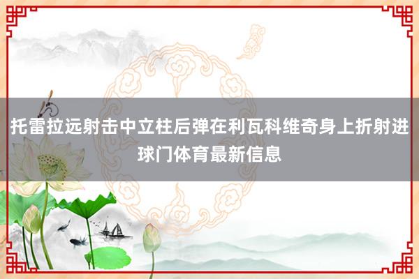 托雷拉远射击中立柱后弹在利瓦科维奇身上折射进球门体育最新信息