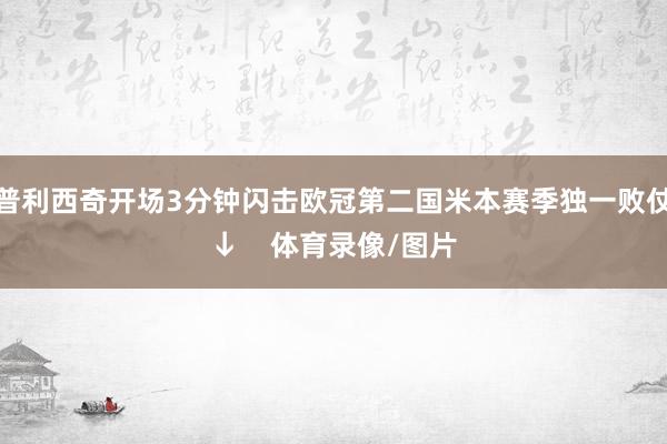 普利西奇开场3分钟闪击欧冠第二国米本赛季独一败仗↓    体育录像/图片