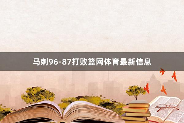 马刺96-87打败篮网体育最新信息